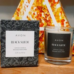BLACK SUEDE BOUGIE PARFUMEE CANDLE